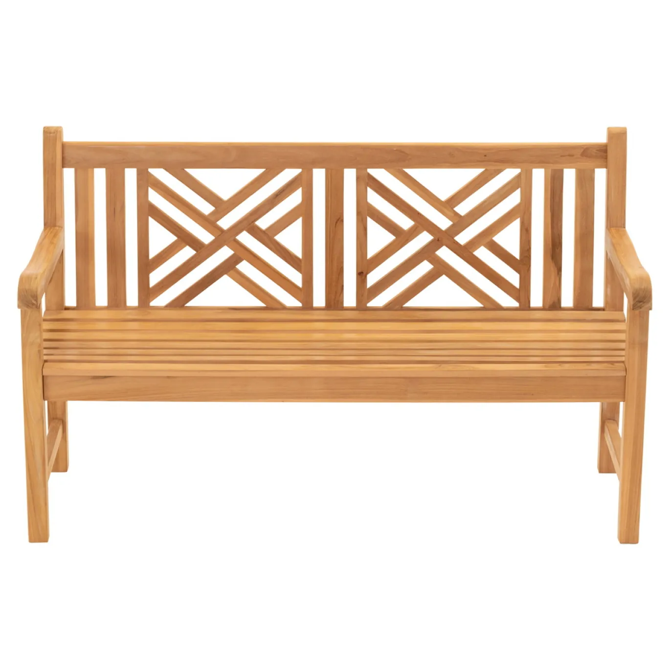 Lesli Living Bank Teak Cross 150cm