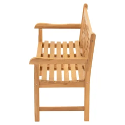 Lesli Living Bank Teak Cross 150cm