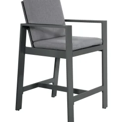 Lesli Living Barstoel Malibu Charcoal