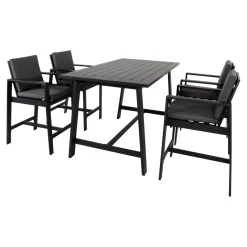 Lesli Living Barstoel Malibu Charcoal