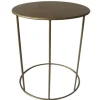 Lesli Living Bijzettafel Emma Goud Ø40x54,5cm
