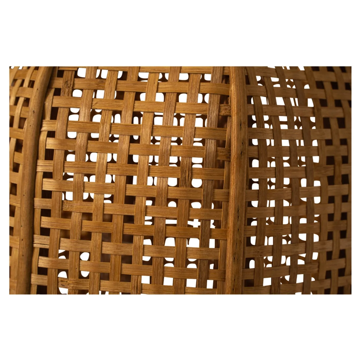 Lesli Living Lantaarn Op Voet Macy Naturel Ø32x88cm