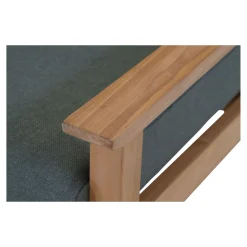 Lesli Living Loungestoel Teak, Incl. Kussen
