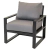 Lesli Living Loungestoel Tormenta Grijs