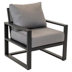 Lesli Living Loungestoel Tormenta Grijs