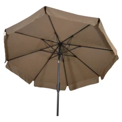 Lesli Living Parasol Libra Taupe Ø3Mtr