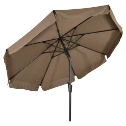 Lesli Living Parasol Libra Taupe Ø3Mtr