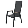 Lesli Living Standenstoel Amir Teak Zwart