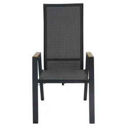 Lesli Living Standenstoel Amir Teak Zwart