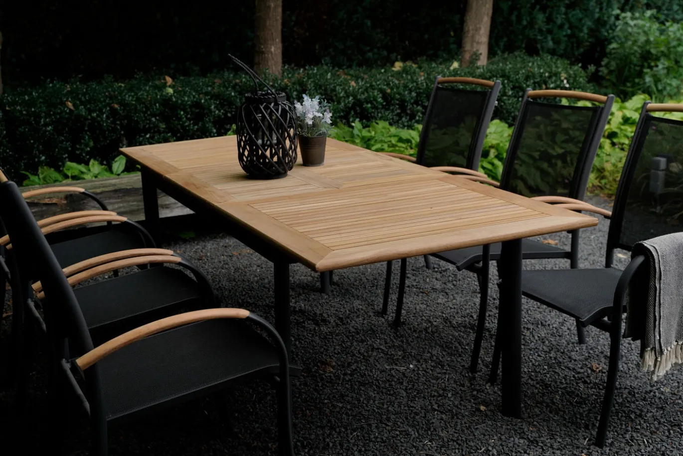 Lesli Living Stapelstoel Monza Zwart