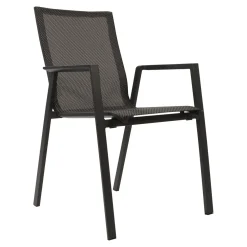 Lesli Living Stapelstoel Tarragona Negro