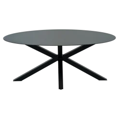 Lesli Living Tafel Crest Ovaal 180x100cm