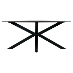 Lesli Living Tafel Crest Ovaal 180x100cm