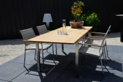 Lesli Living Tuinstoel Stapelbaar Marmaris Rvs Taupe