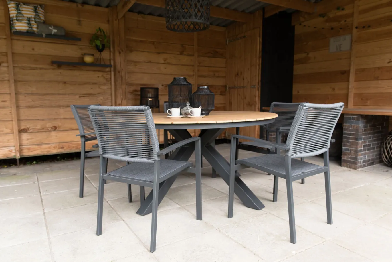 Lesli Living Tuintafel Arezzo Ø150cm