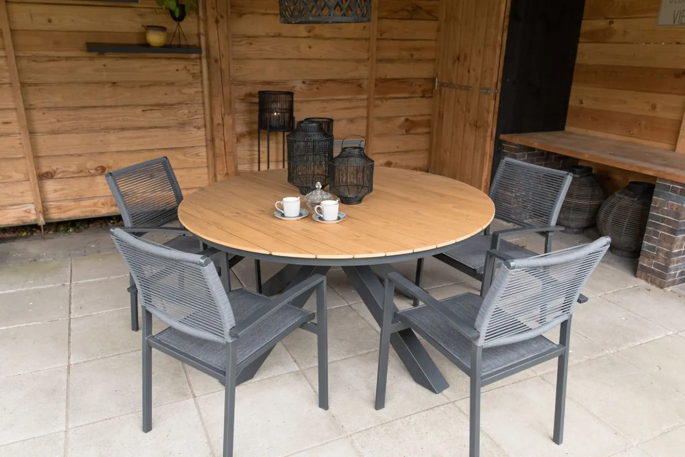 Lesli Living Tuintafel Arezzo Ø150cm
