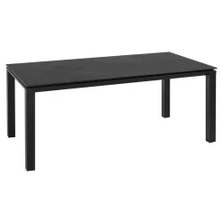 Lesli Living Tuintafel Monte Carlo Negro 180x90cm