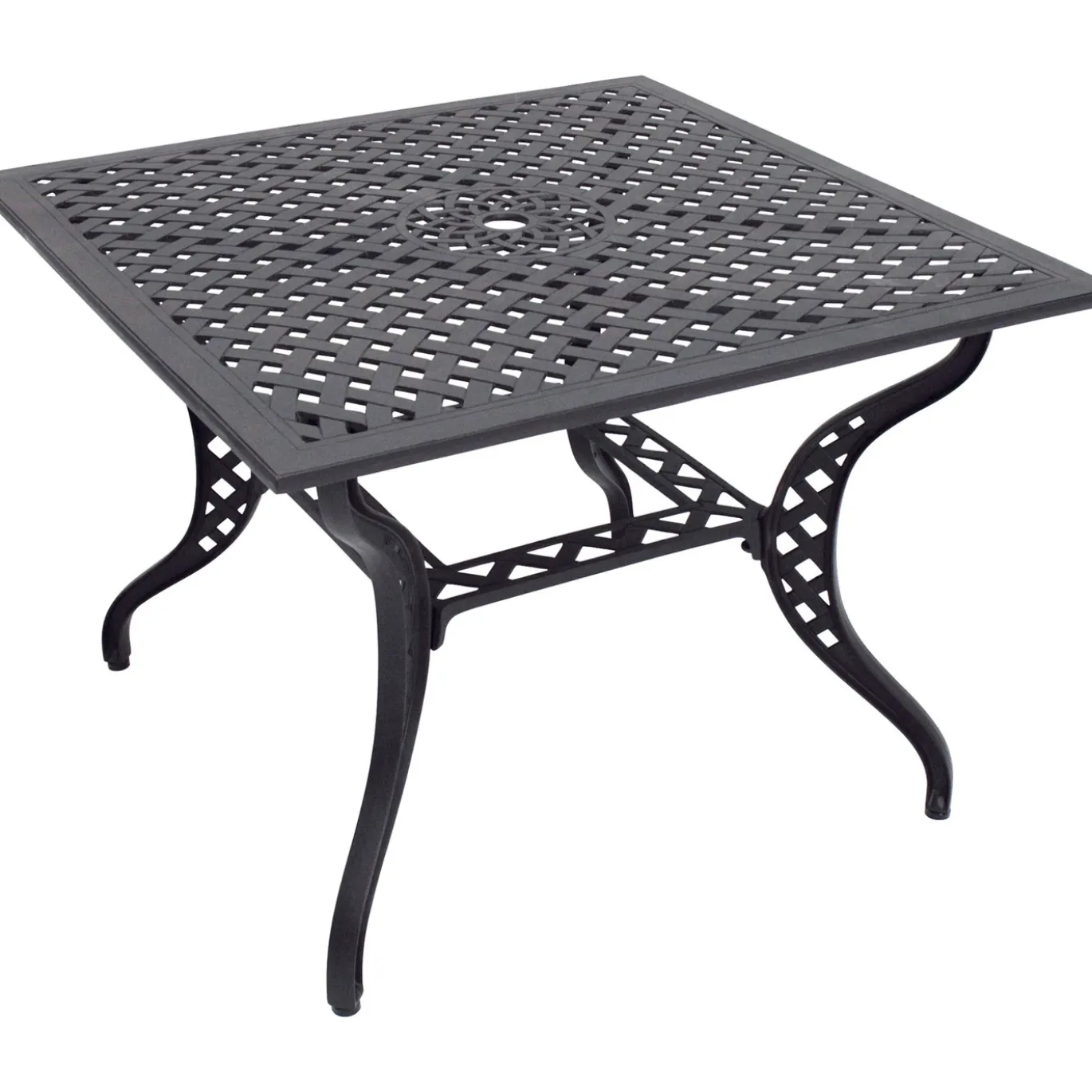 Lesli Living Vierkante Tuintafel Trafalgar Gietaluminium 100x100cm