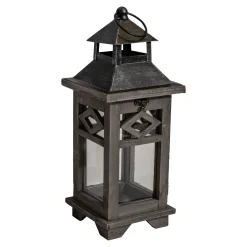 Lesli Living Windlicht Slovenië Hout, S/2