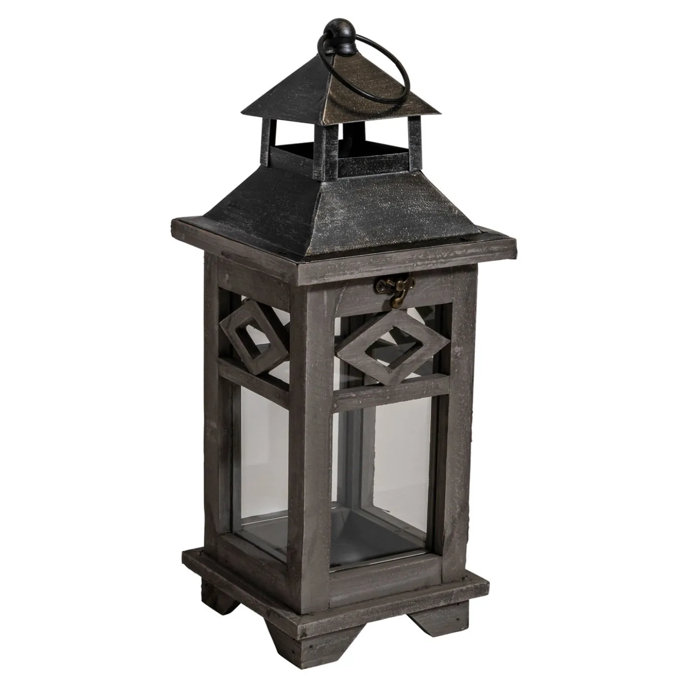 Lesli Living Windlicht Slovenië Hout, S/2