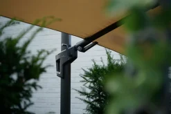 Lesli Living Zweefparasol Virgoflex Ecru 3x3Mtr