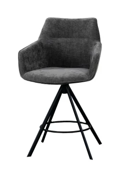 Lifestyle Barkruk Johnson Draaibaar Crown Antraciet