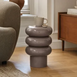 Lifestyle Bijzettafel Mara Deep Taupe Triple