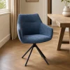 Lifestyle Eetkamerstoel Johnson Draaibaar Crown Blauw