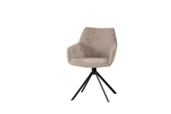 Lifestyle Eetkamerstoel Johnson Draaibaar Crown Taupe