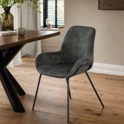 Lifestyle Eetkamerstoel Livingston Aquila Hunter Groen