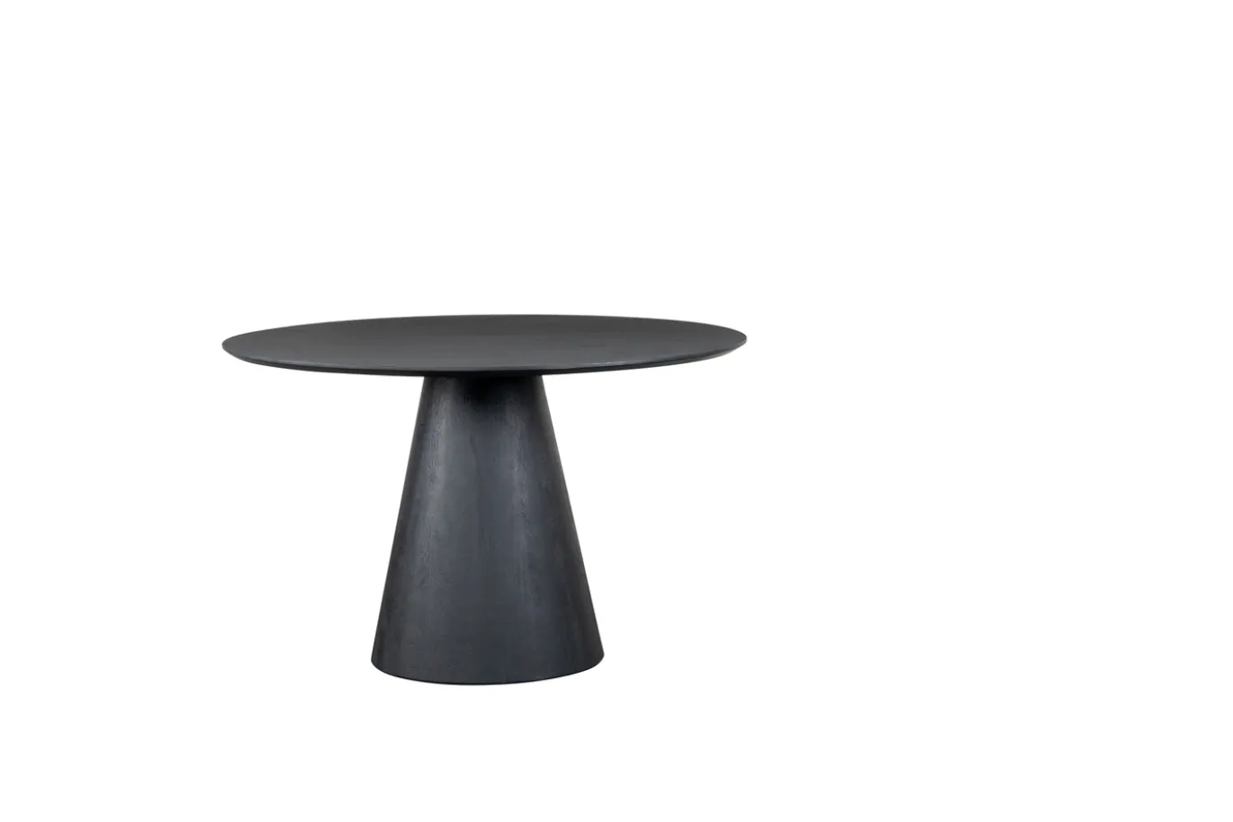 Lifestyle Eettafel Michigan Zwart Ø120cm