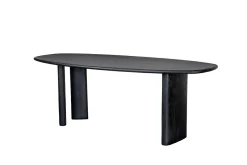 Lifestyle Eettafel Wisconson Zwart 220x90x76cm