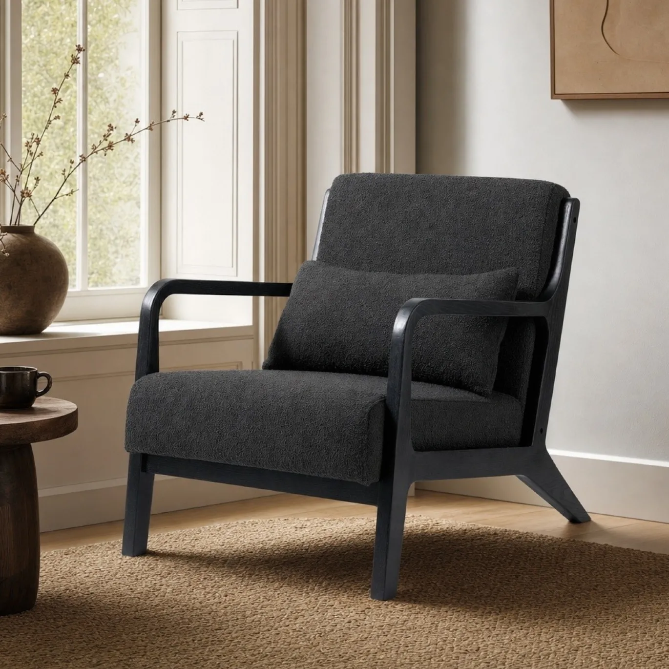 Lifestyle Fauteuil Celina Zwart