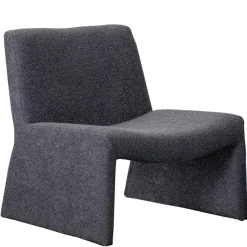 Lifestyle Fauteuil Georgia Bouclé Antraciet