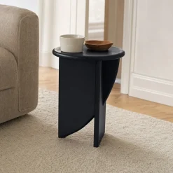 Lifestyle Salontafel Annabel Zwart Ø40cm