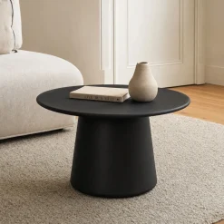 Lifestyle Salontafel Daytona Zwart Ø66cm