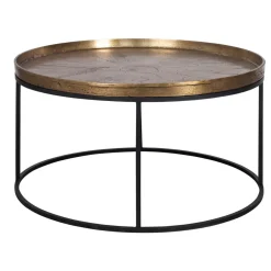 Lifestyle Salontafel Northland Antiek Goud L Ø88cm