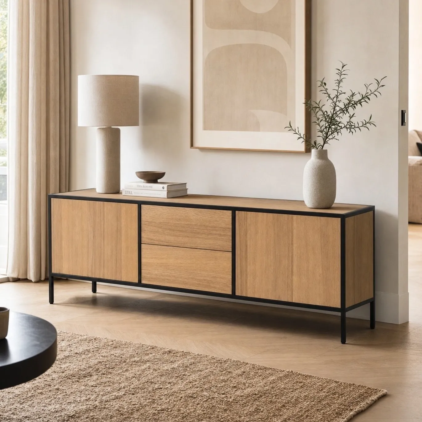 Lifestyle Tv-meubel Imperial Naturel 160cm