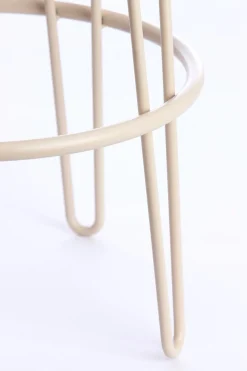 Light & Living Barkruk Alice Bouclé Crème