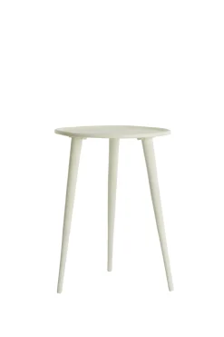 Light & Living Bijzettafel Babina Crème Ø36cm