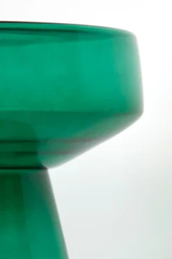 Light & Living Bijzettafel Dakwa Glas Groen Ø37cm