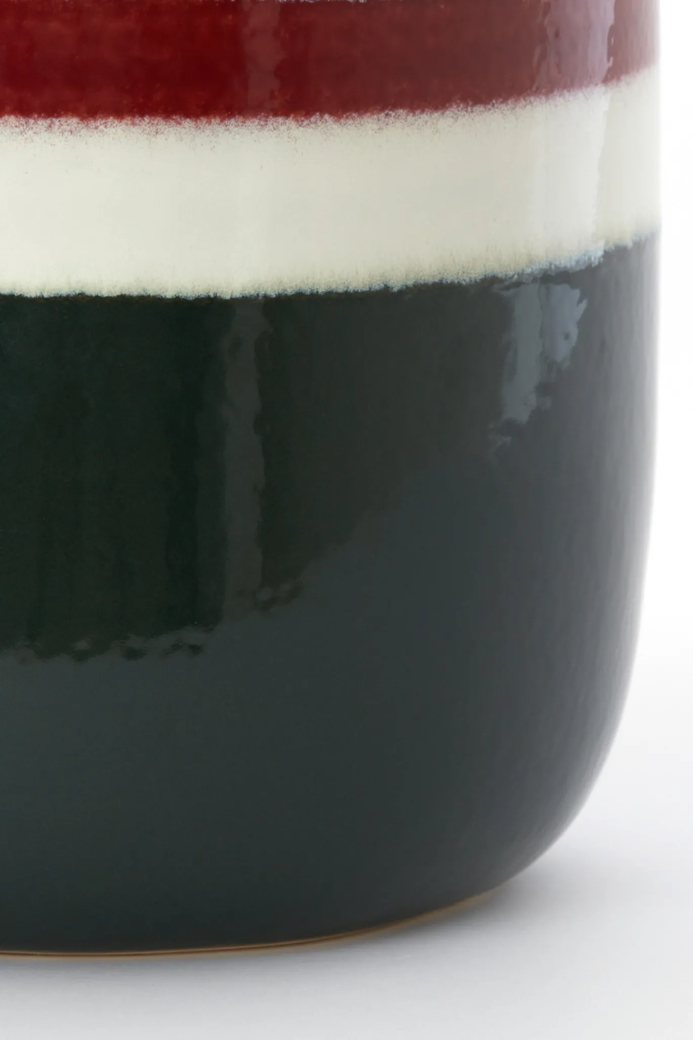 Light & Living Bijzettafel Franca Groen/Aubergine Ø34cm