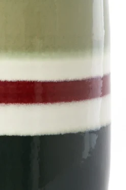 Light & Living Bijzettafel Franca Groen/Aubergine Ø34cm