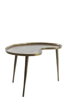 Light & Living Bijzettafel Lienz Antiek Brons M