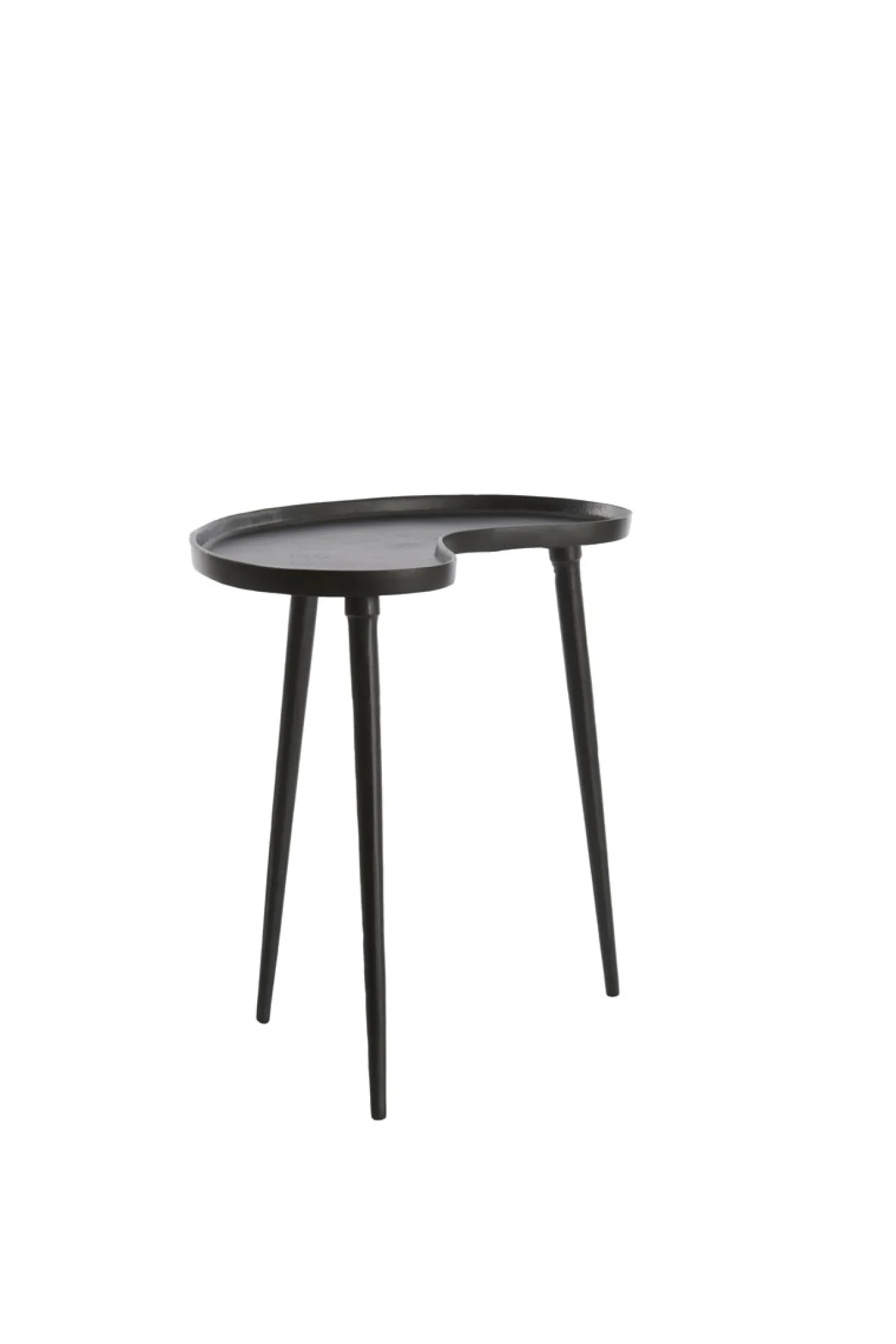 Light & Living Bijzettafel Lienz Mat Zwart S