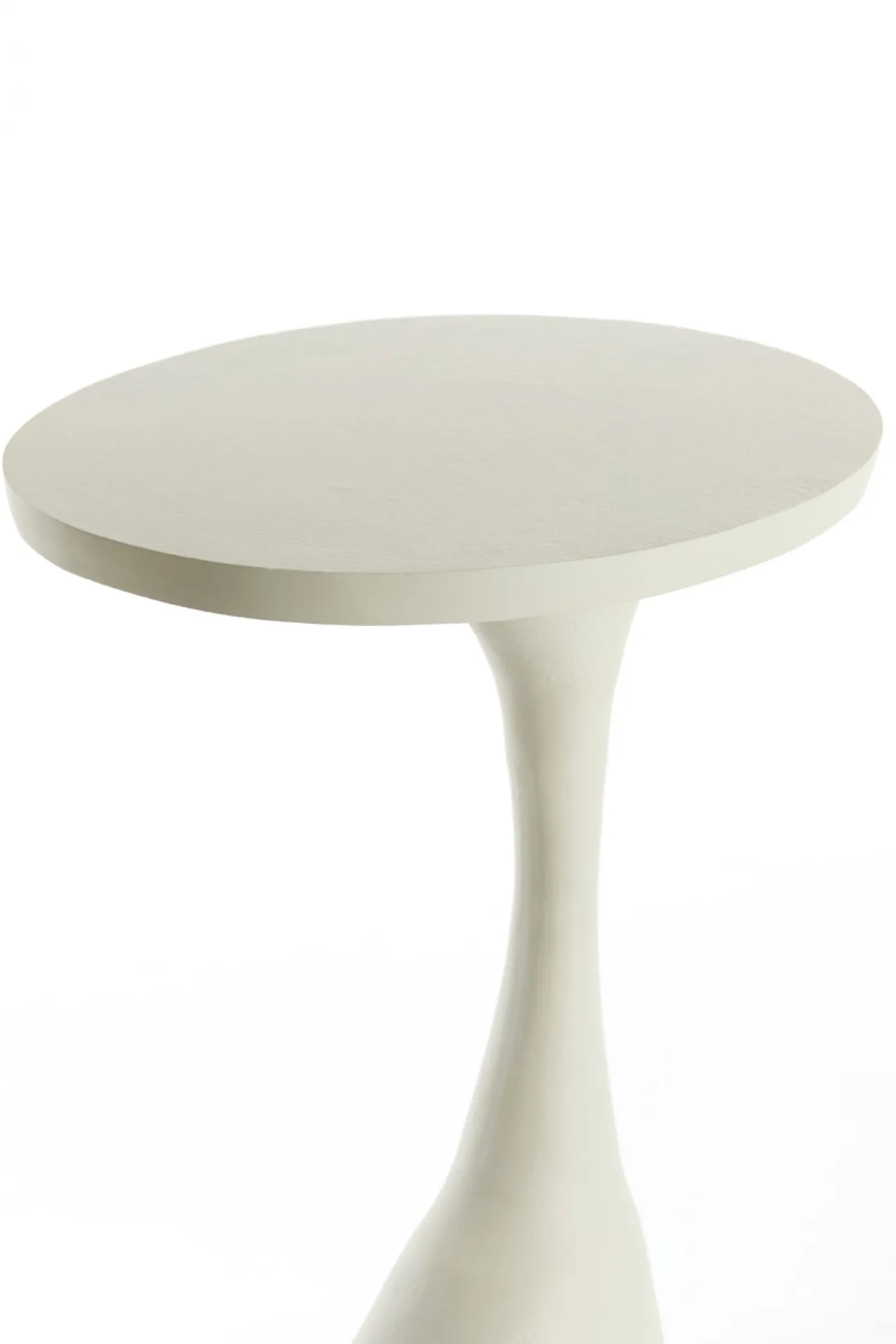 Light & Living Bijzettafel Macau Mat Crème Laag