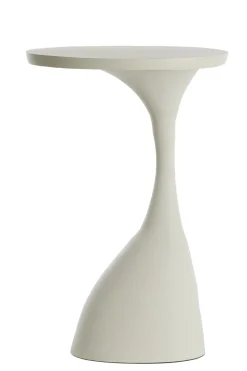 Light & Living Bijzettafel Macau Mat Crème Laag