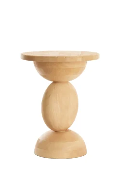 Light & Living Bijzettafel Mirto Naturel Ø40cm