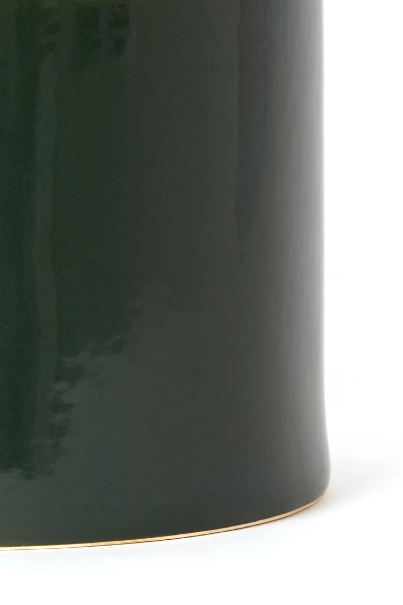 Light & Living Bijzettafel Mooca Keramiek Donkergroen Ø33cm