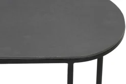 Light & Living Bijzettafel Set van 2 Bocov Antiek Lood 53x26cm